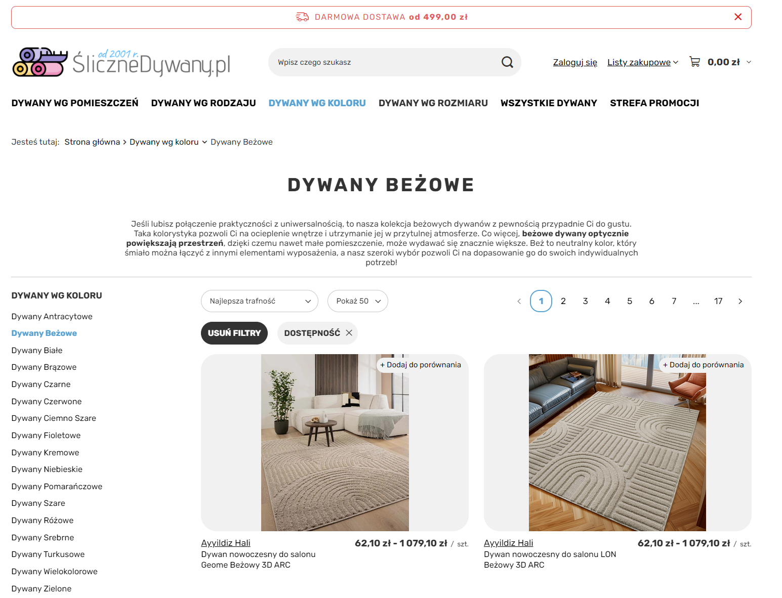 Dywany beżowe a styl wnętrza – gdzie sprawdzą się najlepiej?