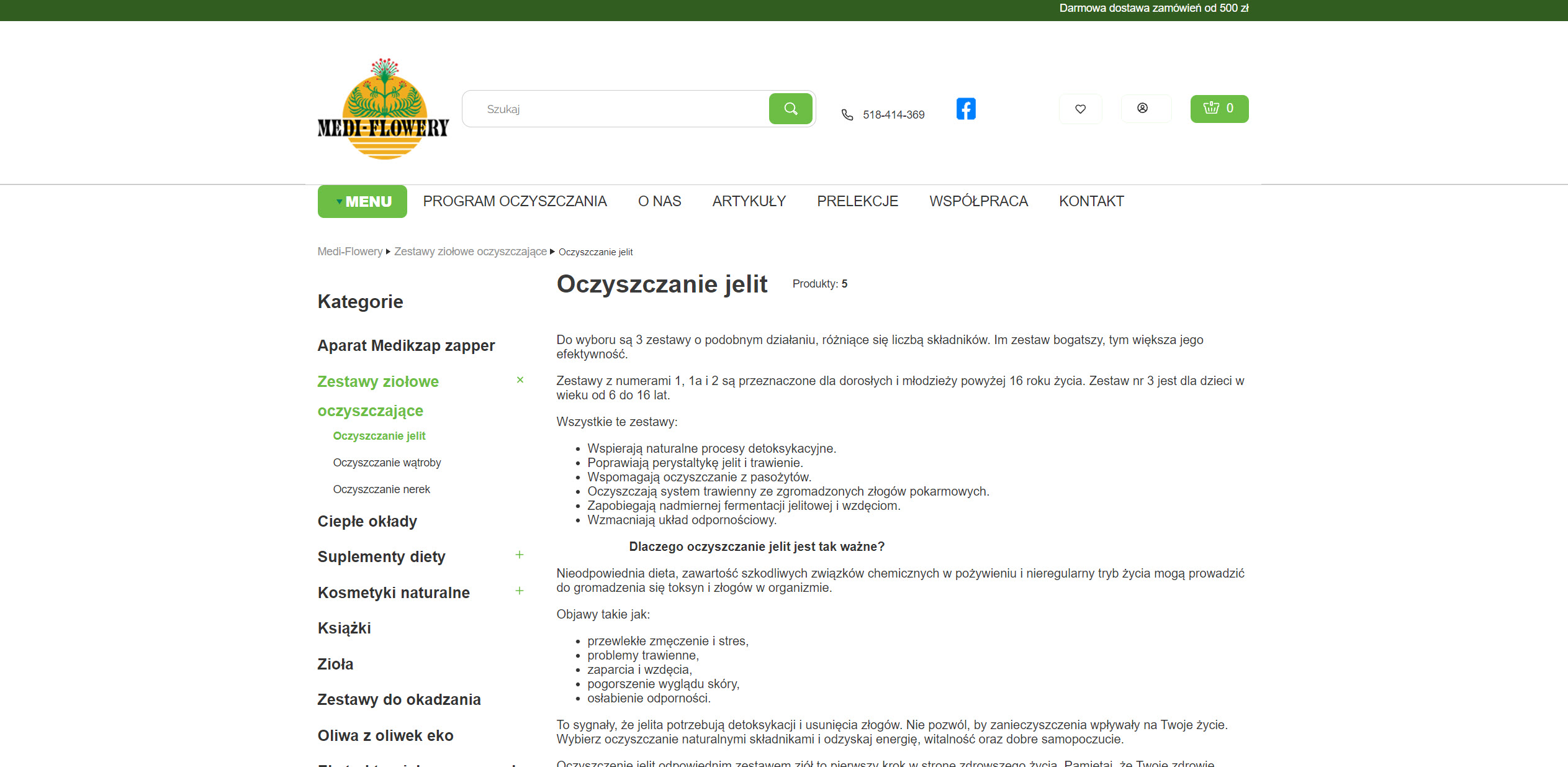 Naturalne wsparcie układu pokarmowego - zioła na oczyszczanie jelit