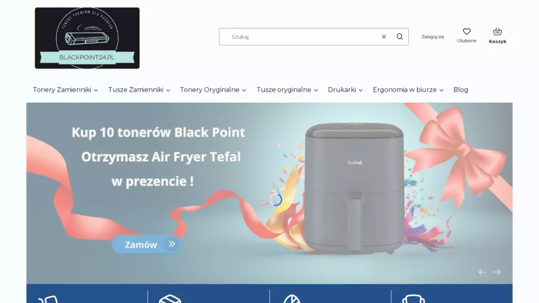 Tusze i tonery do drukarek Kraków | Blackpoint24.pl