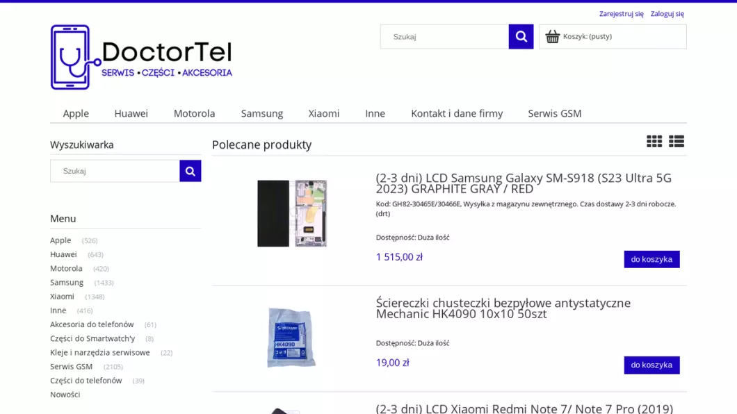 DoctorTel Sklep GSM